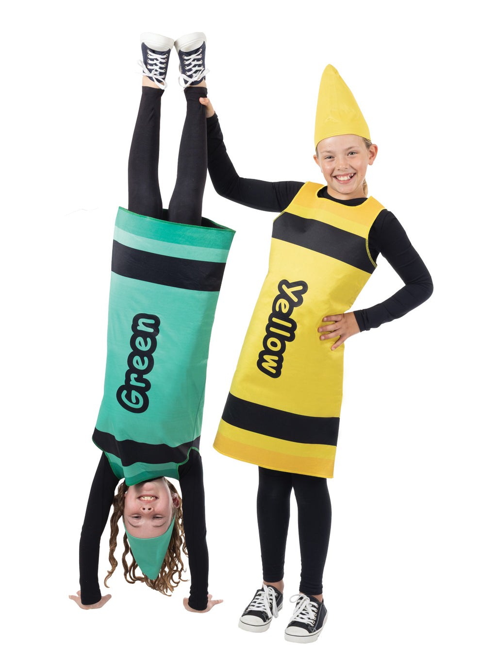 Green Crayon Tabard Costume, Adult
