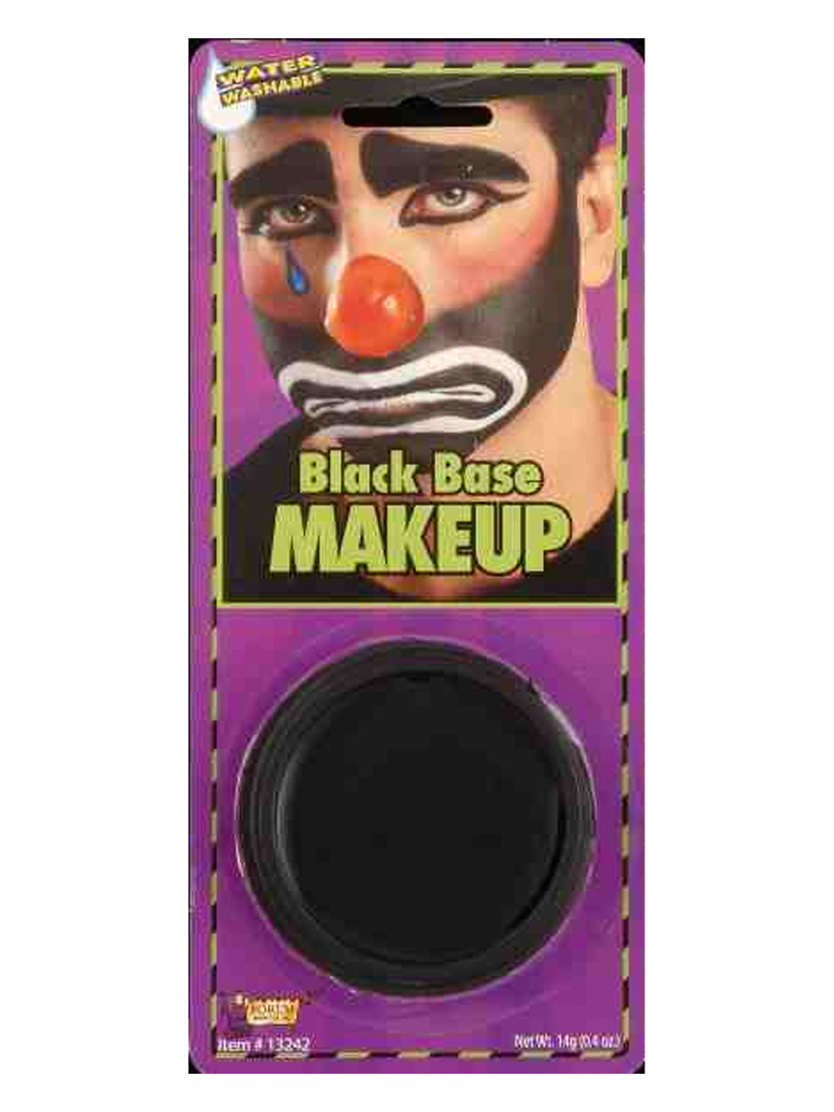 Black creme face make-up palette in its retail packaging