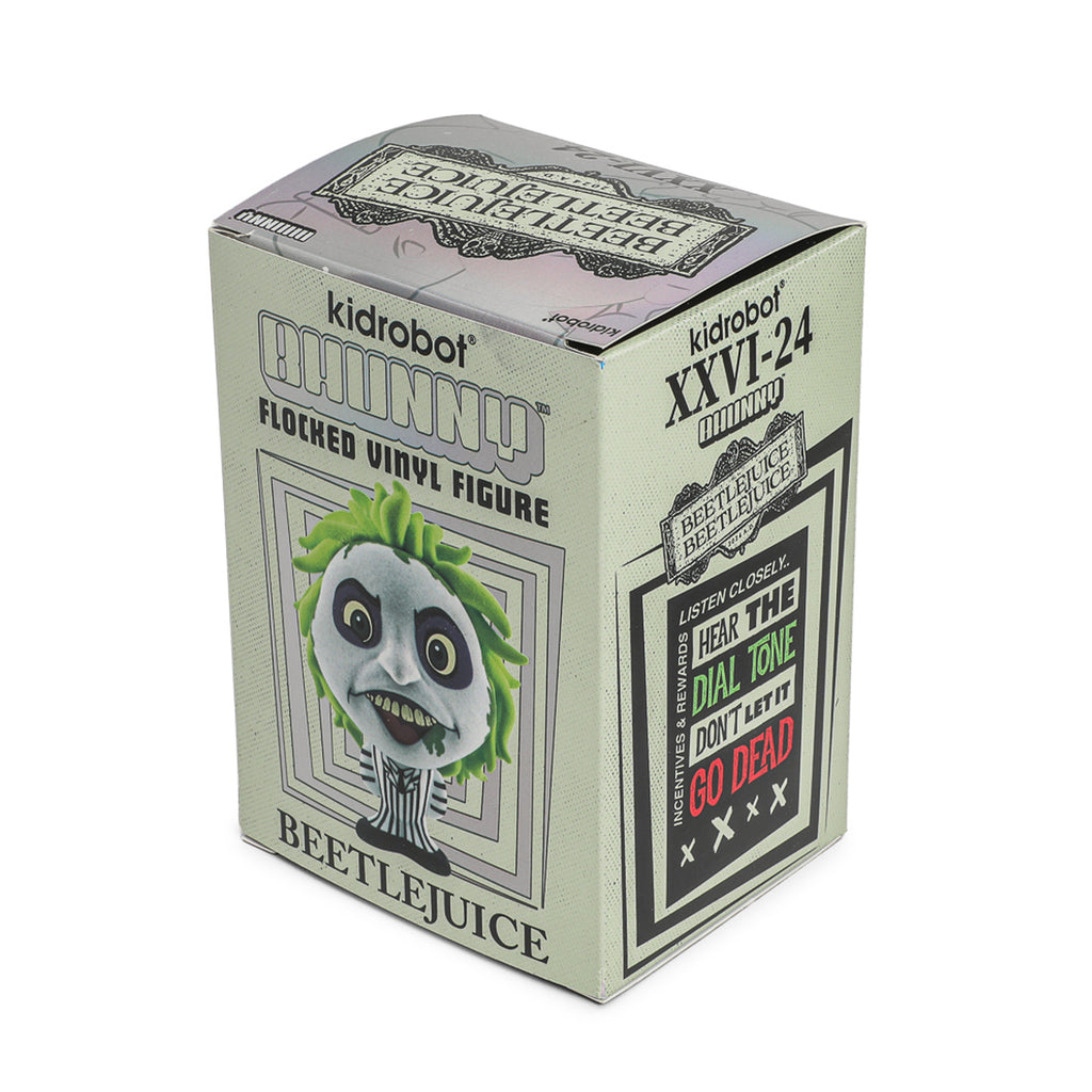 Three-quarter view of the Beetlejuice Bhunny window box