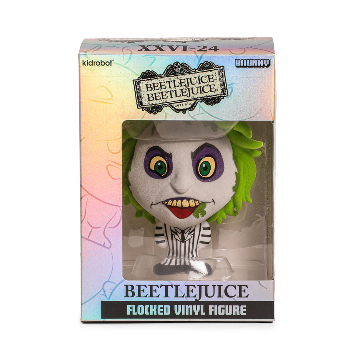 Beetlejuice Beetlejuice Bhunny Flocked (Striped Suit) - 4" Figure