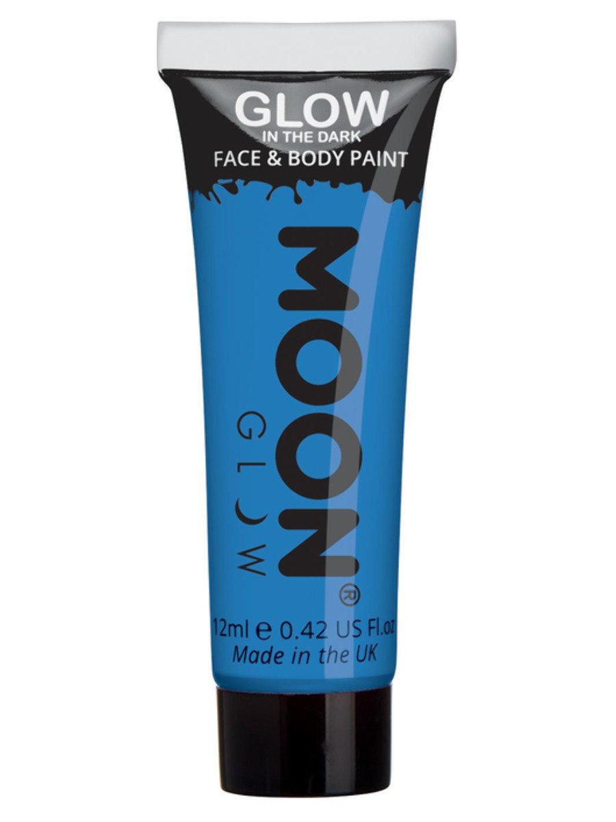 Glow In The Dark Face Paint By Moon Glow - Orange or Blue