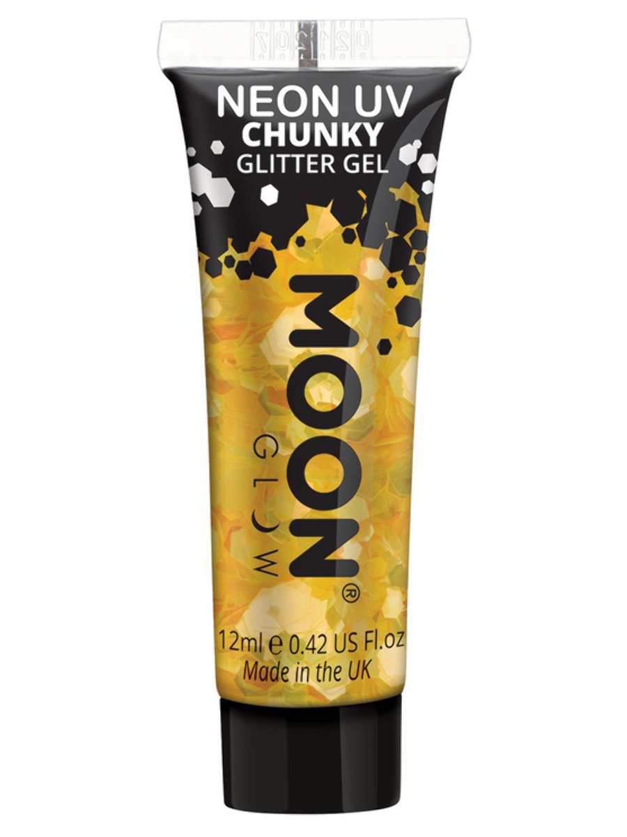Moon Glow Neon Uv Chunky Glitter Gel
