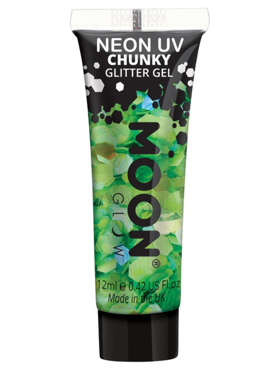 Moon Glow Neon Uv Chunky Glitter Gel